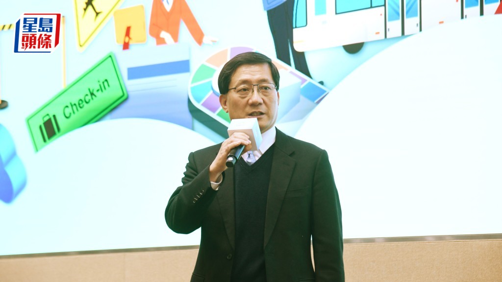 機管局主席林天福今日(1日)履新,任期為期三年。