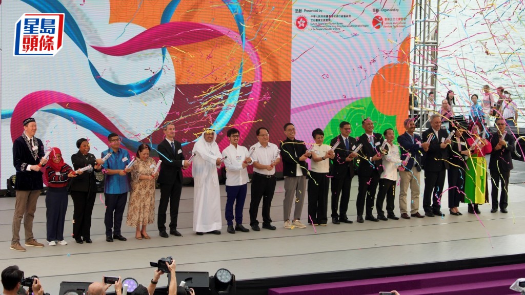 「亞藝無疆」藝術節重頭戲之一「亞裔藝采」今日舉行。歐樂年攝