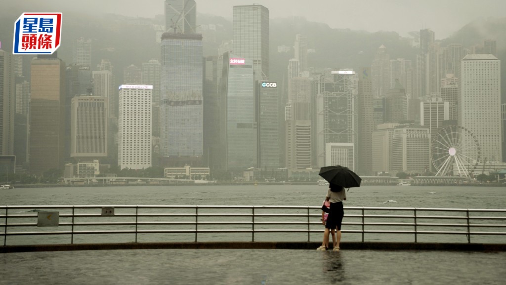 天氣|放工注意!受偏南氣流相關驟雨影響 天文台料未來一兩小時部分地區雨勢較大