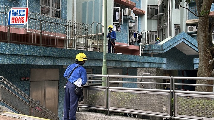 女子墮樓死亡。劉漢權攝