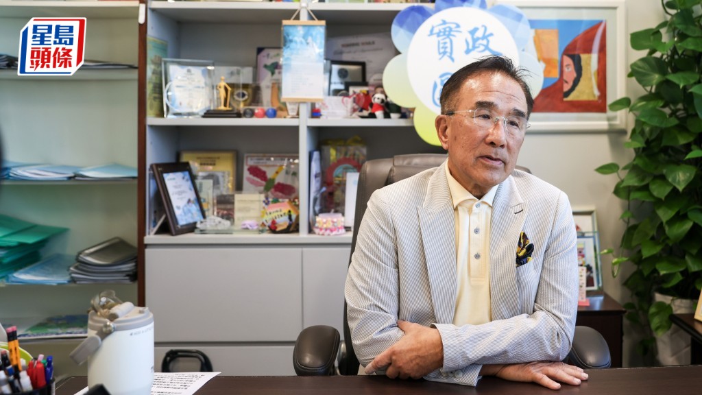 實政圓桌召集人田北辰。資料圖片