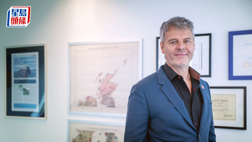 城大學者本傑明 ‧ 霍頓倡導善用學術優勢優先探討氣候韌性。何家豪攝