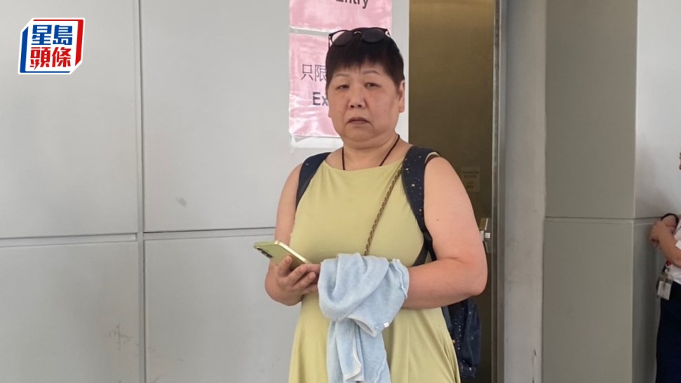 彭女士稱已破產，凍結令延續與否對她沒影響。蘇芷愉攝