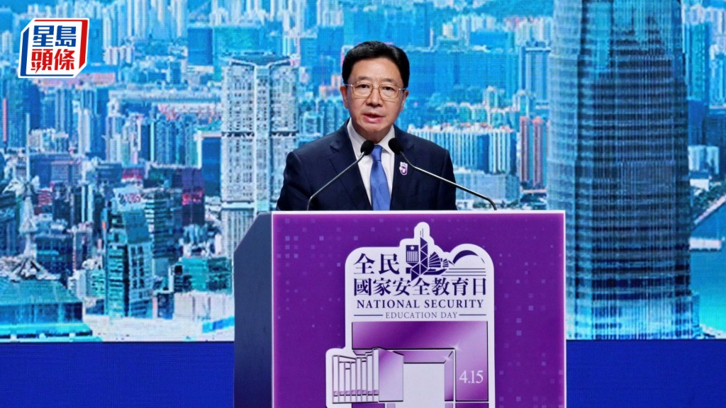 周霽表示，強調維護國家安全沒有局外人，每個香港市民既是國家安全的受益者，也是當好國家安全的守護者。