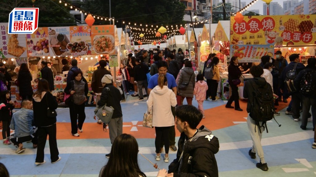 柯創盛指龍騰觀塘新春夜巿達到預期效果。資料圖片