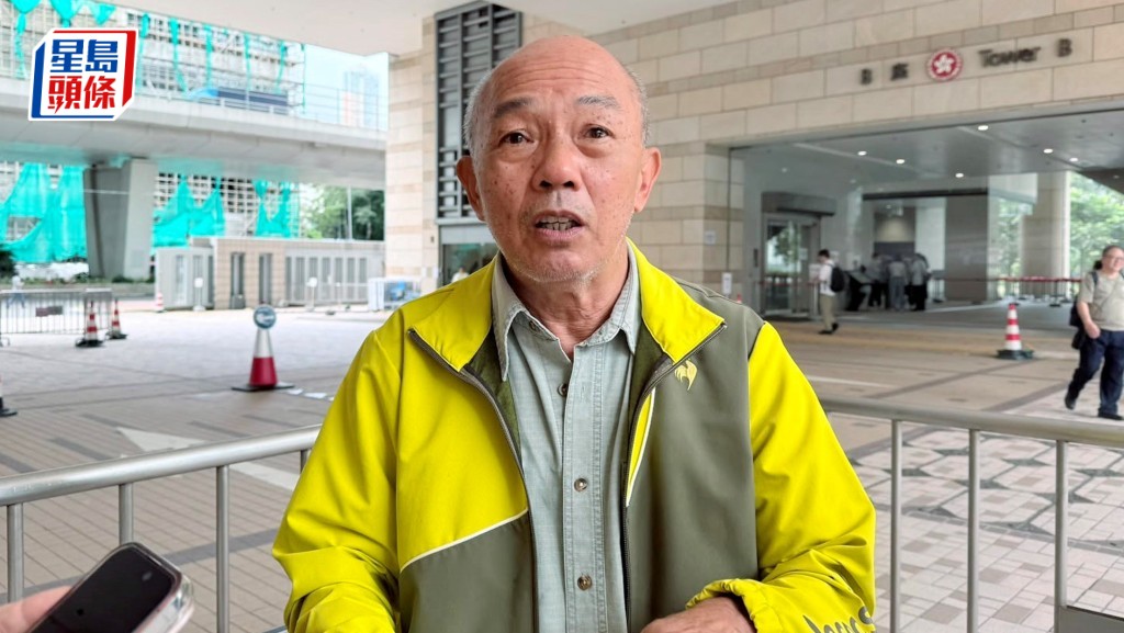 陳卓鈞父親當日對地盤總承辦商等多間公司票控罪成感滿意。資料圖片