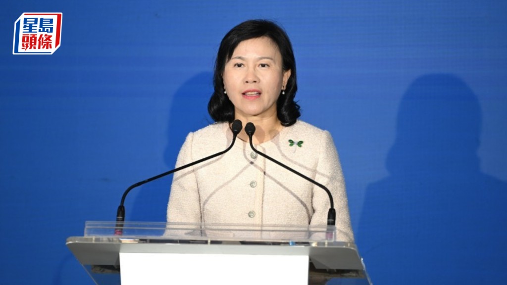 陈美宝表示反应理想，已有3000名用户开通登记。资料图片