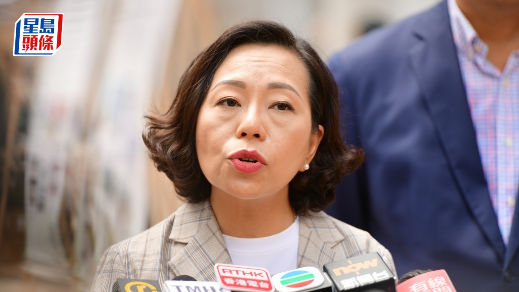 麥美娟表示只要是真心實意為市民做事的愛國者，都歡迎他們參與選舉。歐樂年攝
