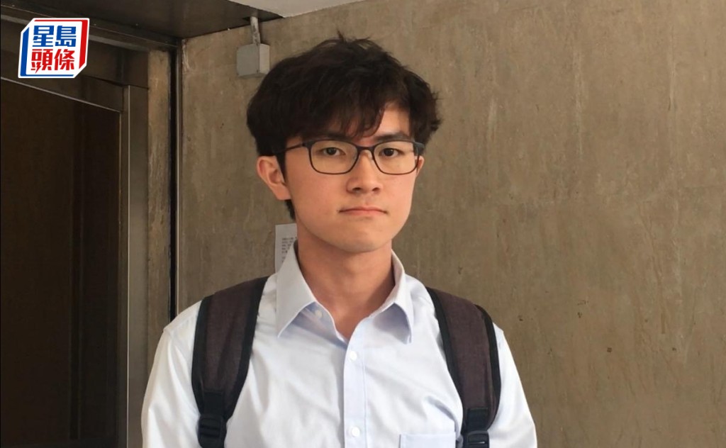 前中大學生會會長蘇浚鋒。資料圖片