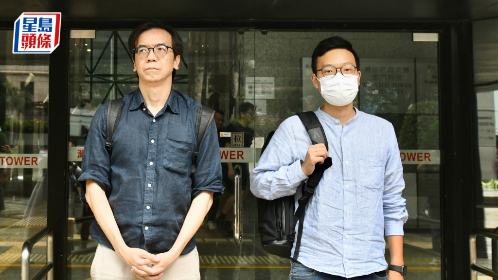 被告鍾沛權及林紹桐。資料圖片