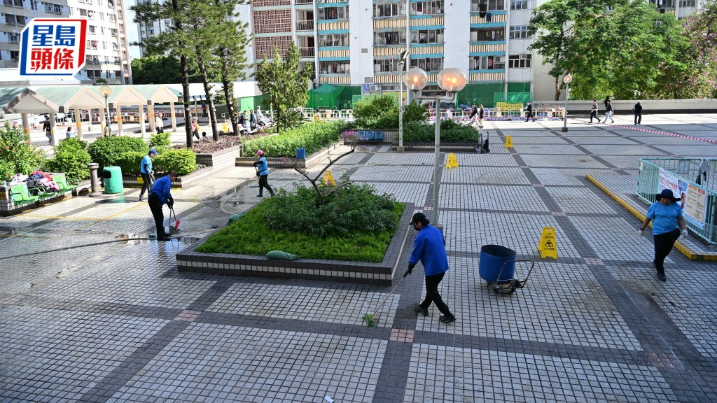 大埔宏福苑五級火｜廣福邨平台物資站清空 義工強調不會浪費 日後陸續分發災民