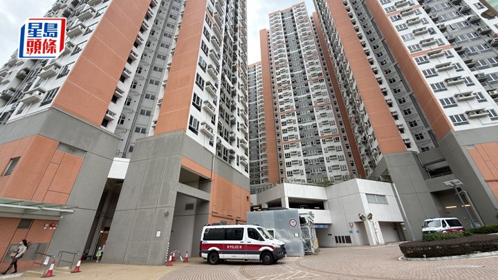 芬園警察宿舍一名女子墮樓死亡。梁國峰攝