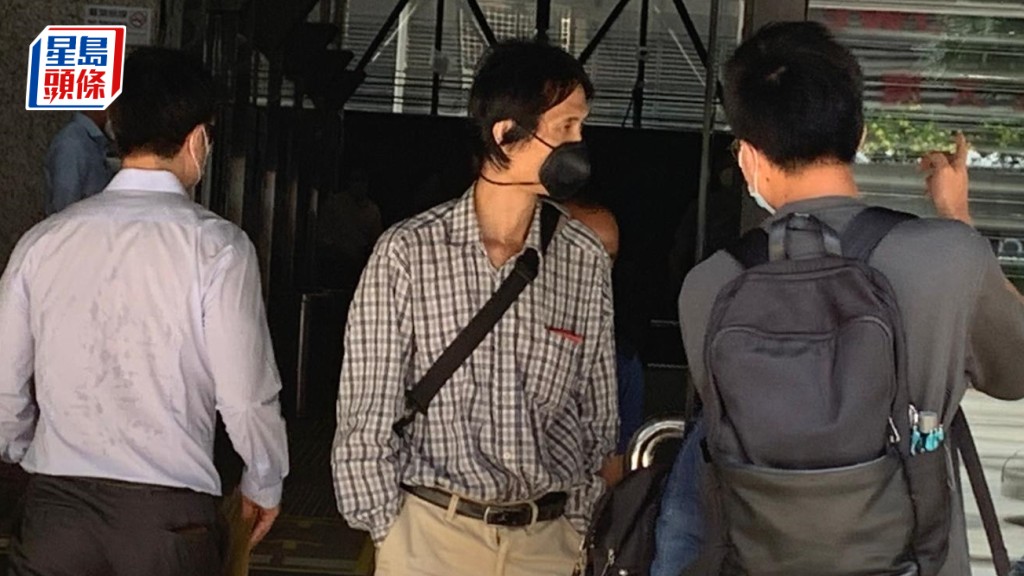 律政司上訴得直後，王若詩（戴黑口罩）擬認罪。資料圖片
