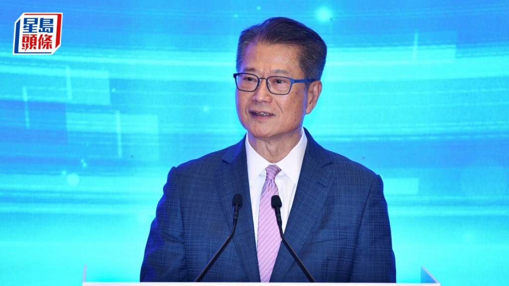 陳茂波預計未來一段時間不會大幅調整全年經濟增長預測。資料圖片