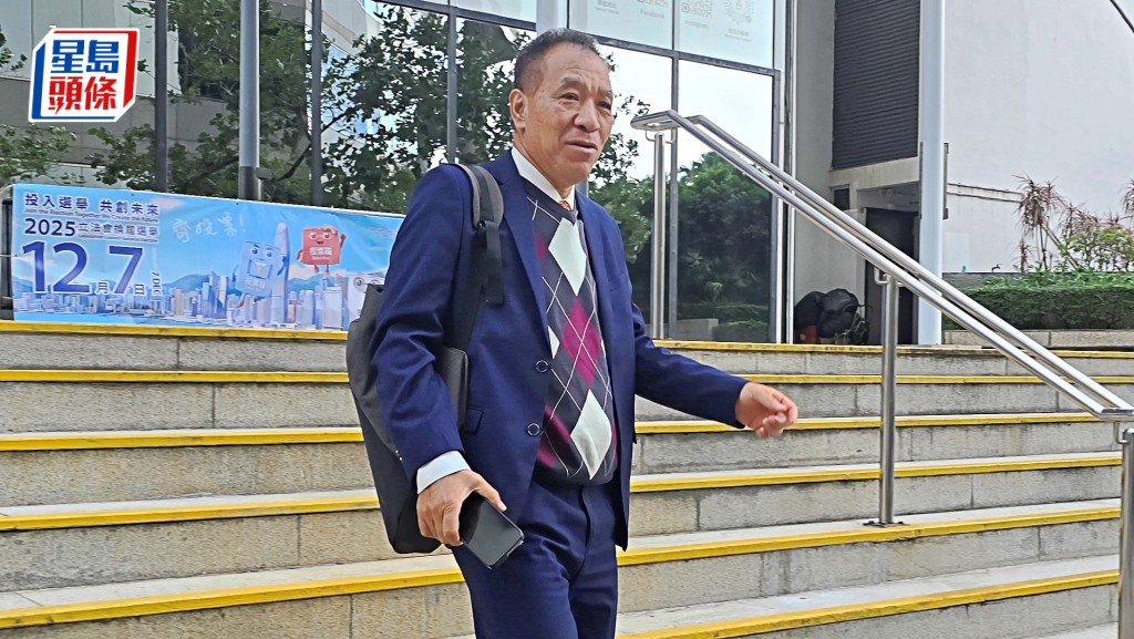 白偉雄供稱從不懷疑太太蔡淑梅有犯法，「我好了解我太太，絕對係一個奉公守法嘅人」。王仁昌攝