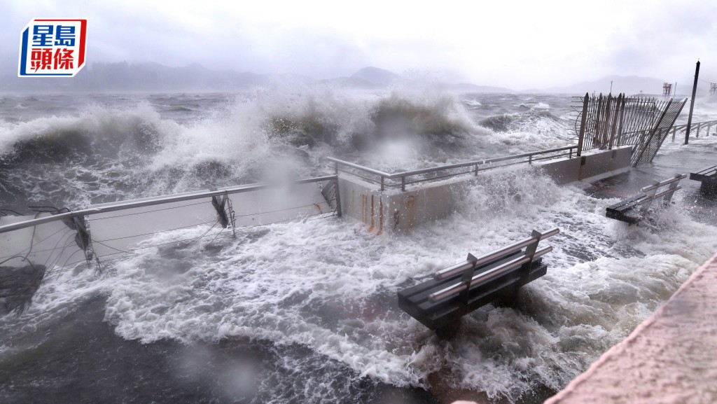 2025年出现前所未有的频繁恶劣天气事件，即14个需要发出热带气旋警告信号的热带气旋等。资料图片