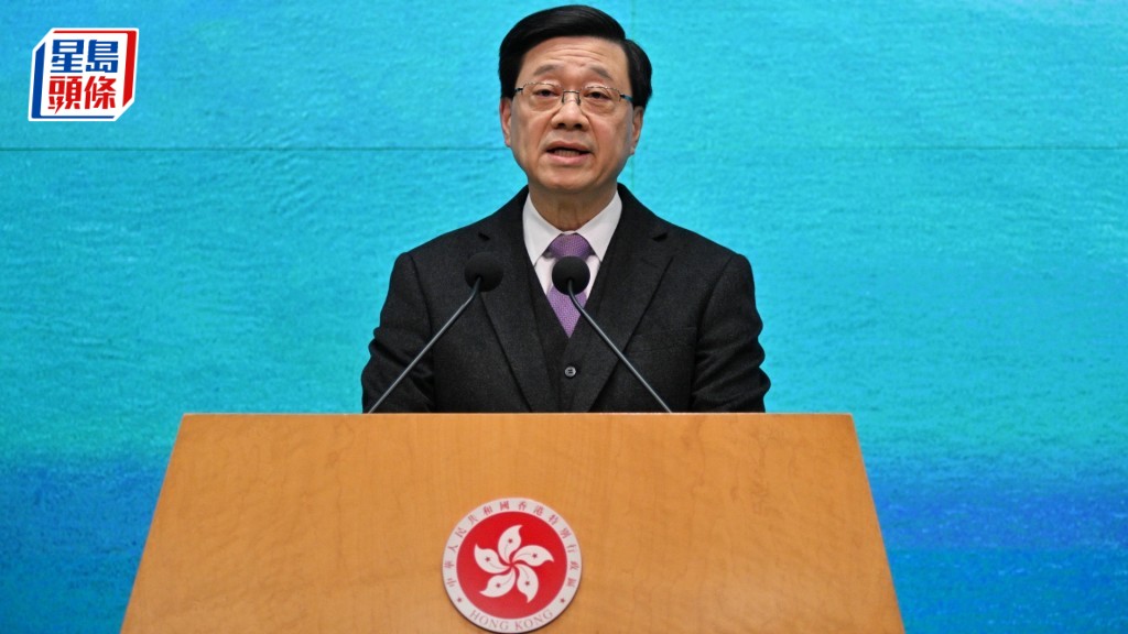 李家超再敦促巴拿馬政府尊重合約精神。蘇正謙攝