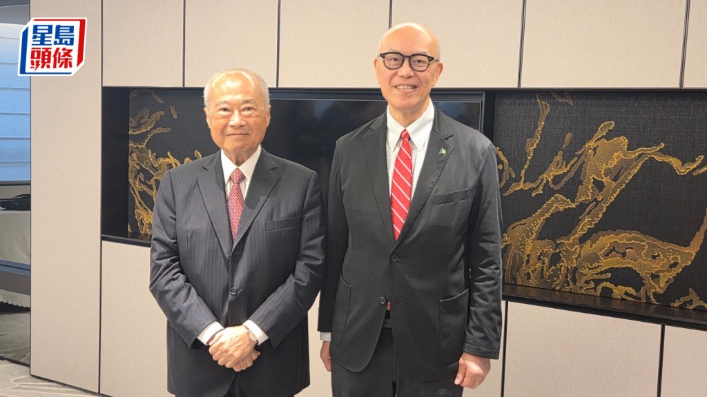 周松崗（左）、蔡宏興(右)。趙克平攝
