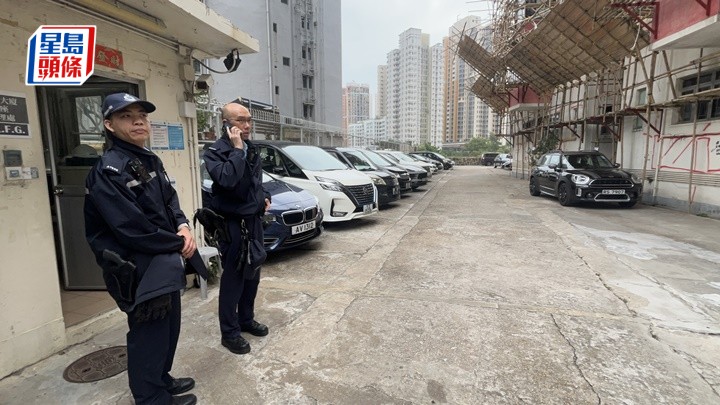 警方到場調查。蔡楚輝攝