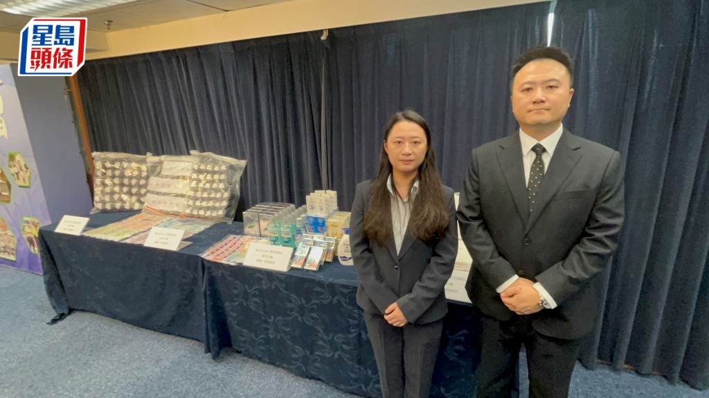 警方打擊非法賣淫活動拘58人。楊偉亨攝