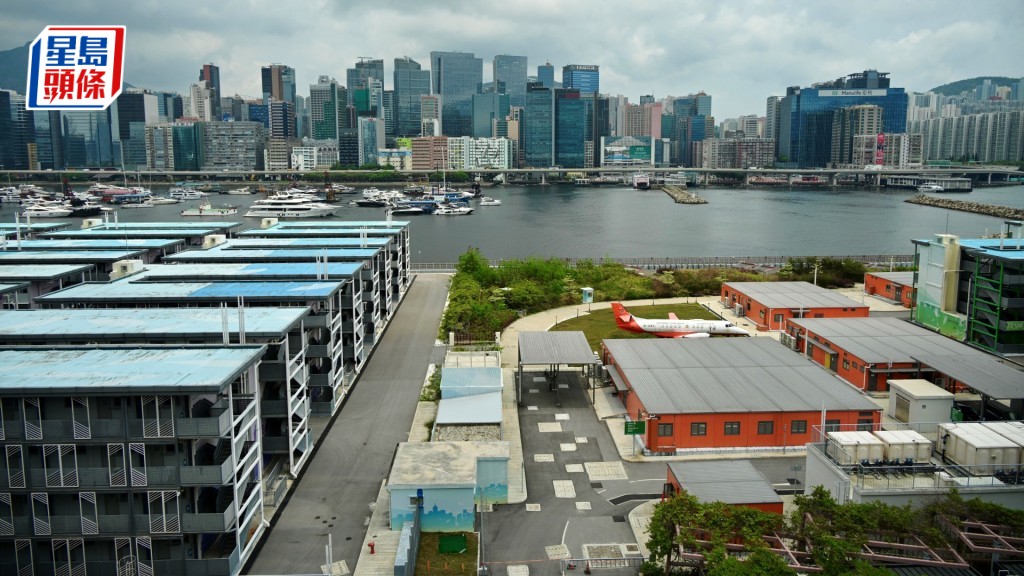 啟德方艙用地疫後被閒置。資料圖片