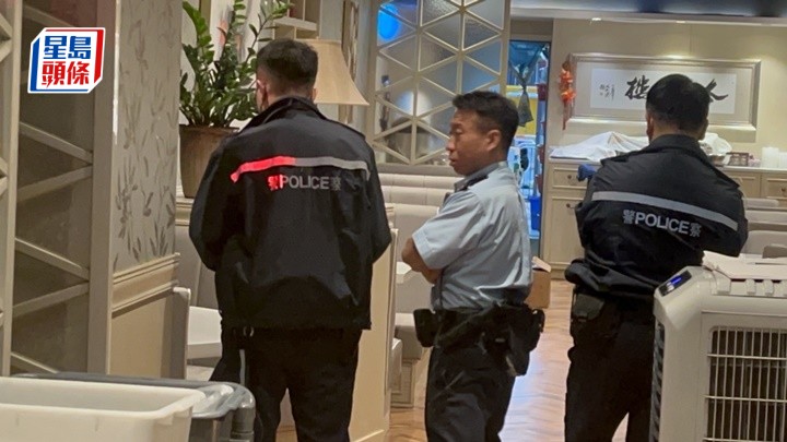 警方到場調查。楊偉亨攝