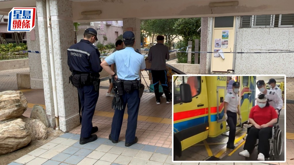 筲箕灣耀東邨外牆墮石屎 擊中區議員吳清清 頭傷淌血清醒送院
