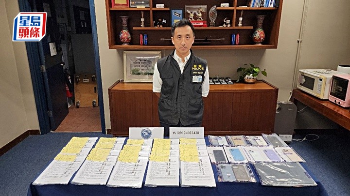 西區助理指揮官(刑事)盧健邦署理警司。黃文威攝