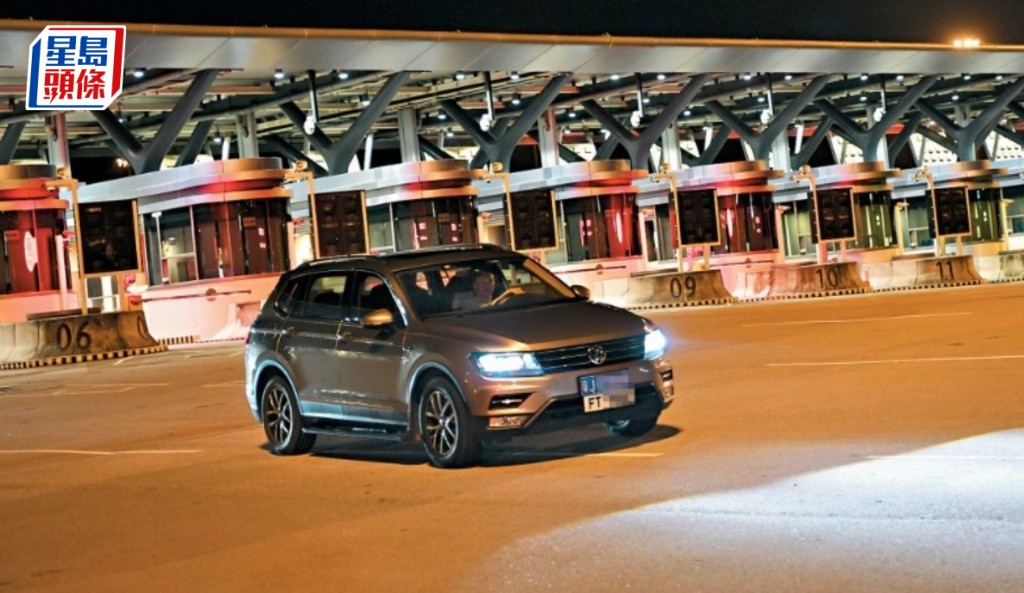 「粵車南下」進入市區於昨日（23日）正式實施。資料圖片