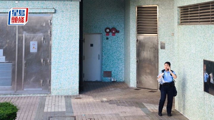 警員在場調查。區議員張琪騰提供圖片