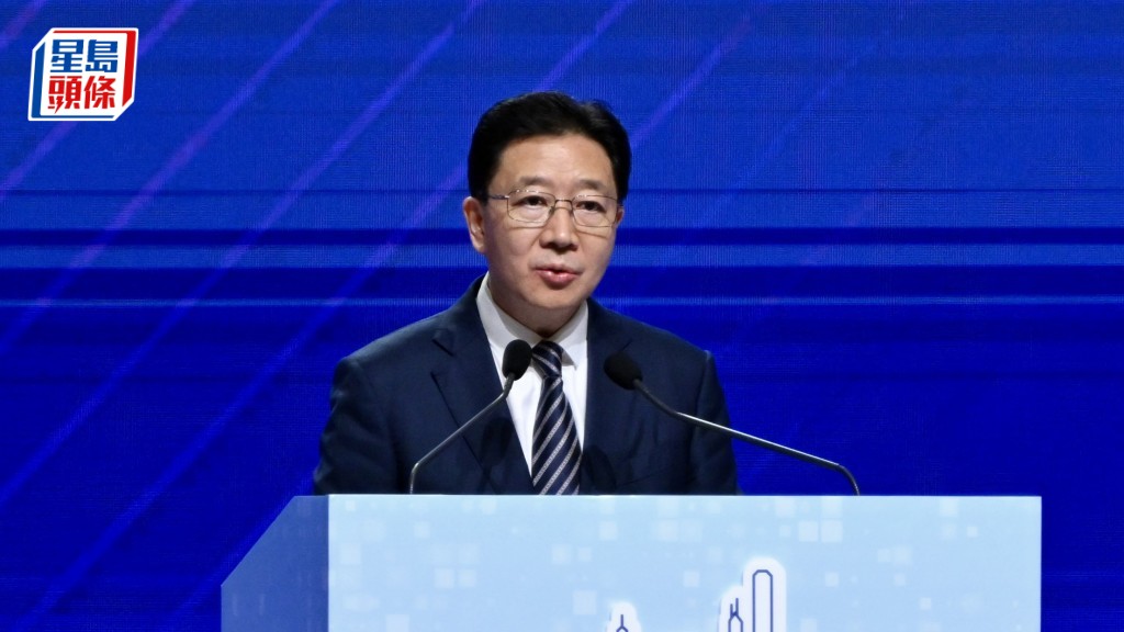 周霽指，這5年來維護國家安全犯罪行為依法受到有力打擊，如今的香港安定祥和、生機勃勃，令世人響往。劉駿軒攝