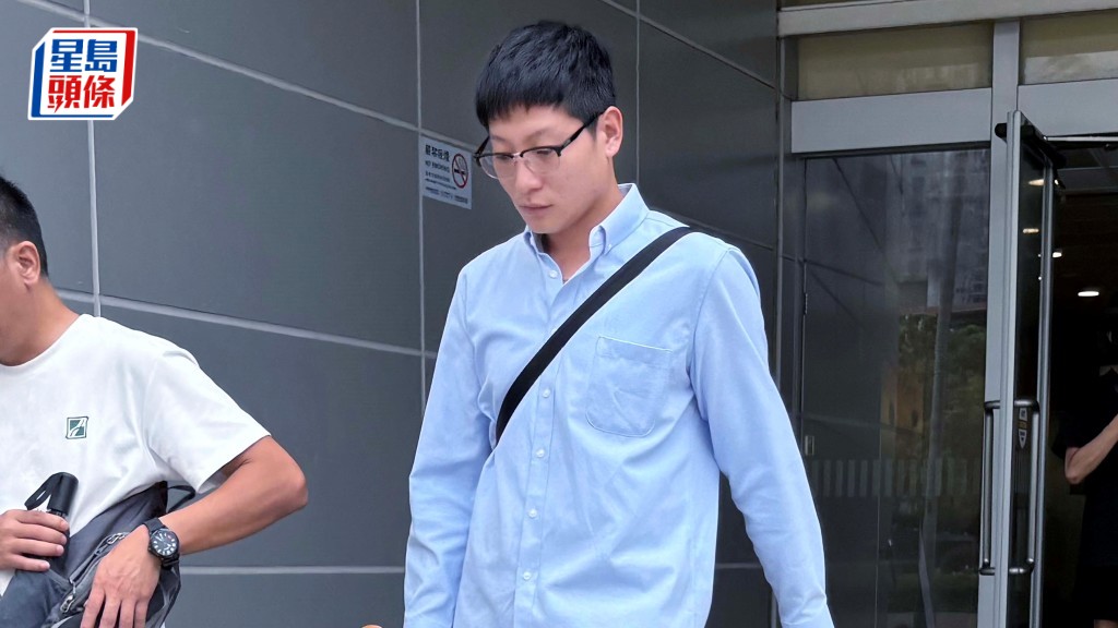 黃俊禮承認放煙花及刑毀2罪，被判180小時社服令並罰款2000元。陳子豪攝