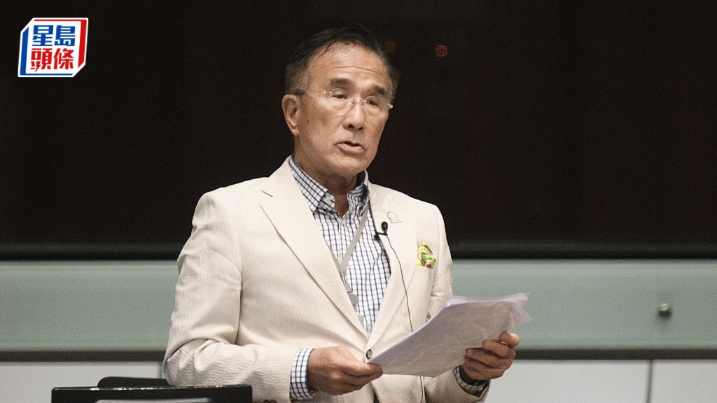 田北辰提出「積極配合國家以至全球趨勢,研究進行中小學課程架構改革」的無約束力議員議案。資料圖片