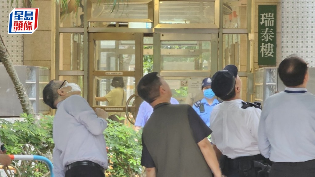 警員到場調查。林思明攝
