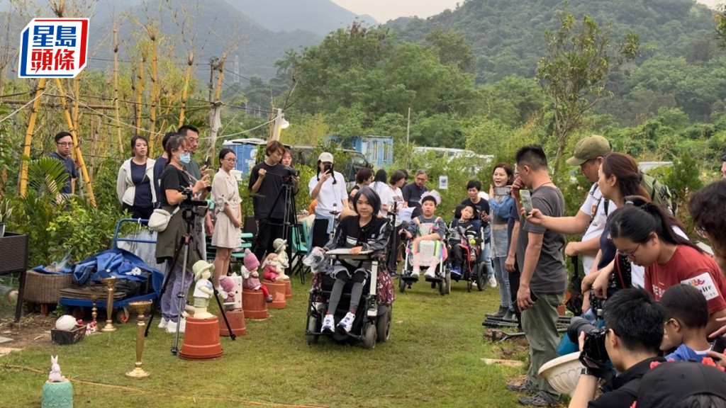 團體《護•聯網》Lifewire舉辦另類時裝騷,助罕見病病友圓夢。謝曉雅攝