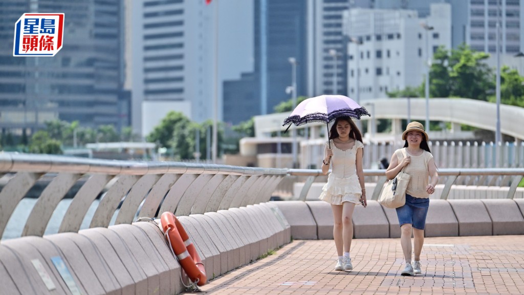 天文台|下午部分時間有陽光及酷熱 多區最高氣溫達34°C
