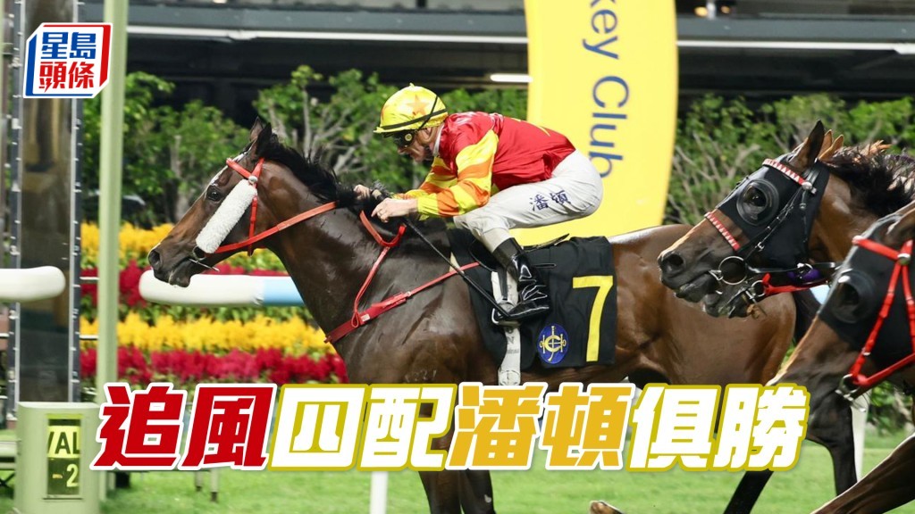 「追風」四配潘頓俱勝