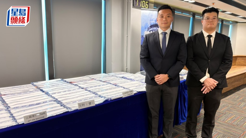 警方破機場盜竊案拘1男。梁國峰攝
