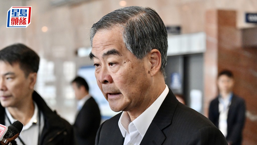 立法会选举｜梁振英吁踊跃投票 选贤能解决宏福苑善后及社会发展议题