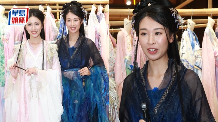 楊媛媛穿漢服變美人想拍古裝劇 顏懿菲盼奪三甲成最佳碩士畢業禮物。。