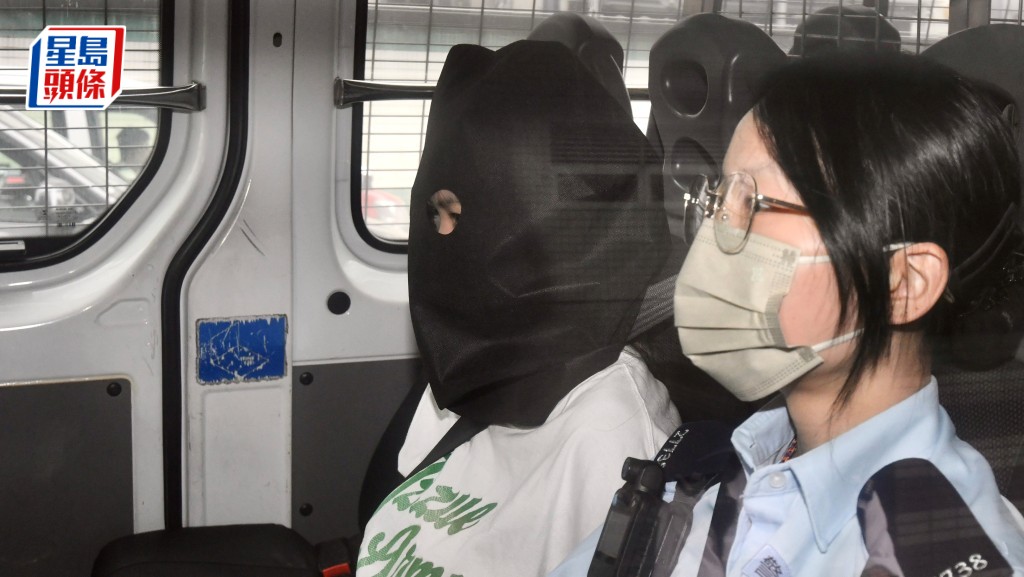 女被告VY Thi Lieu由警方押解到庭提堂。盧江球攝