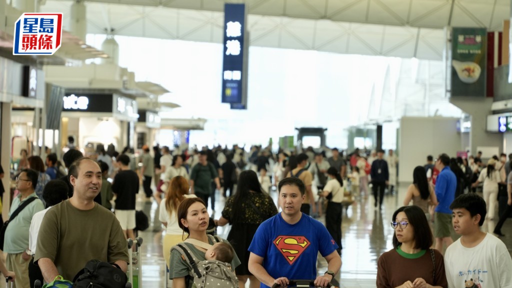 機管局：機場7月高峰期單日客運量破17.3萬人次 創疫情後新高