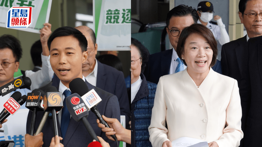 立法會選舉‧選委界|林振昇政綱提「四維度」升級香港 梁美芬:黨中央很快宣布參選名單