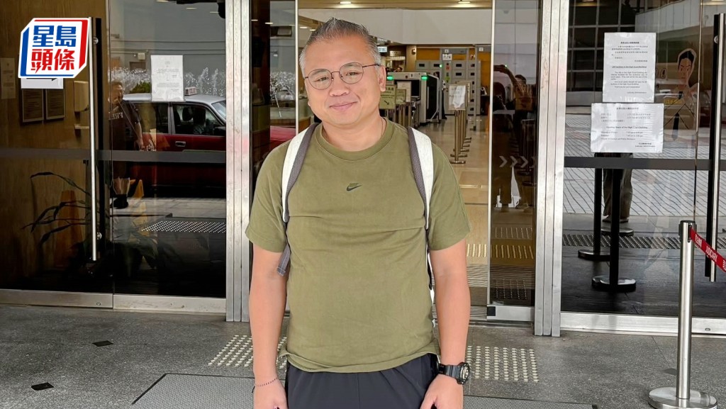 陳朗昇申上訴至終審法院。陳子豪攝