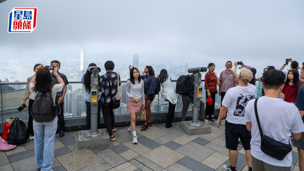 今年首四個月旅客數字有1600萬人次訪港。資料圖片