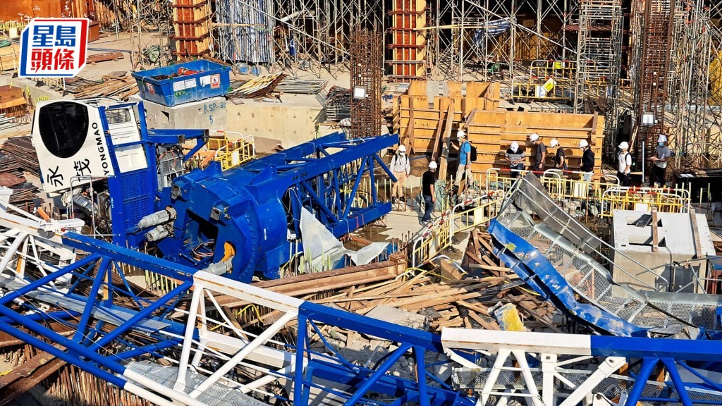 安達臣道房協地盤2022年發生塌天秤工業意外，造成3死6傷慘劇。資料圖片