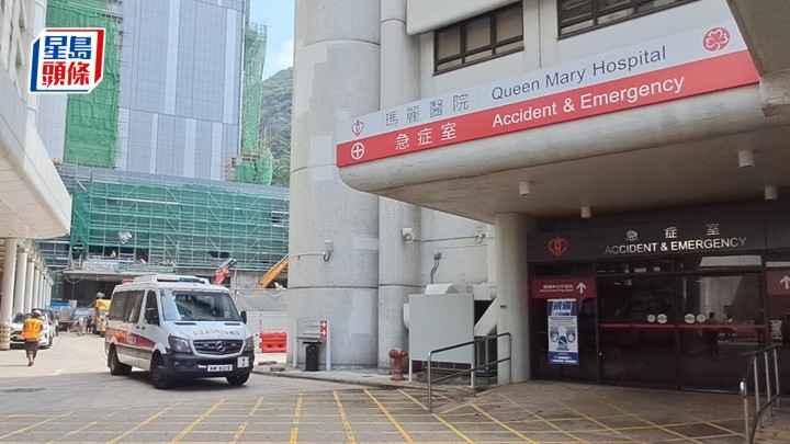 傷者被送往瑪麗醫院救治。林思明攝