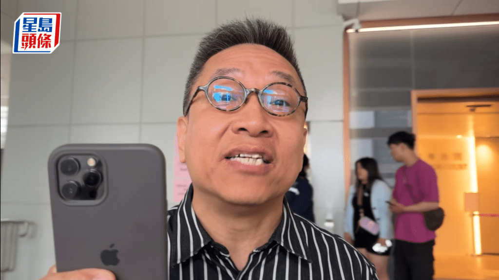 法官表明限潘焯鴻下周四前還清69萬元否則頒令破產。劉曉曦攝