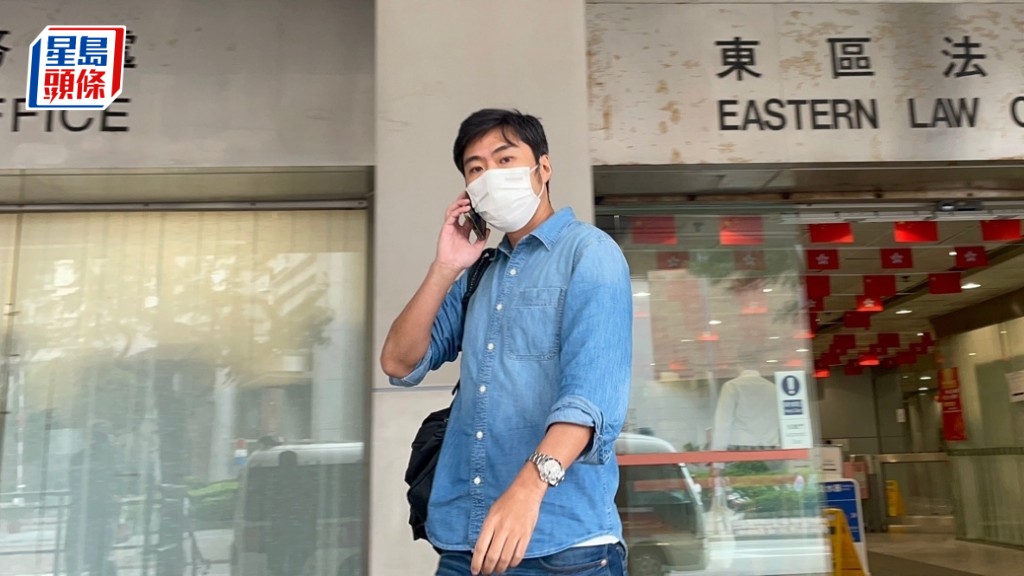 黃永浩被控2項欺詐罪，將轉介區域法院審訊。廖凱霖攝