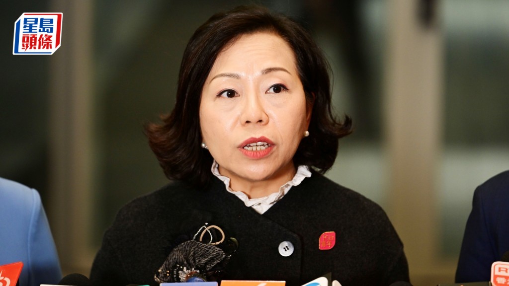 麥美娟表示地區「三會」委員名單會適時公布。資料圖片
